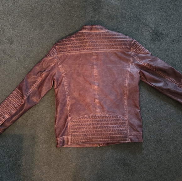 Medium polyurethane Brown coat - Picture 5 of 8